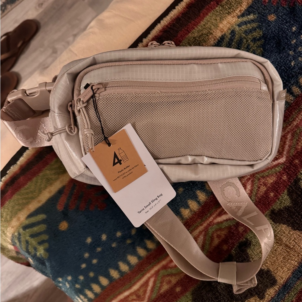 CALPAK Terra Small Sling Bag in White Sands